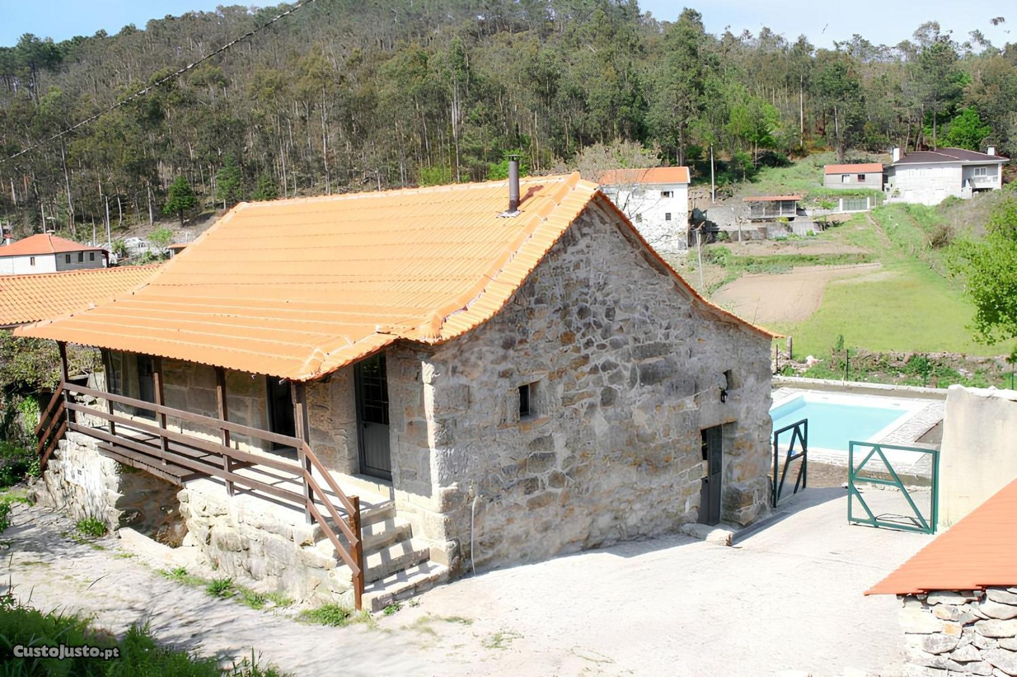 Welcoming House With Mountain View In Agueda Shared Pool Villa Urgueira  Exterior photo